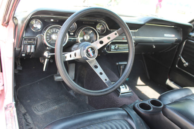 1968 Hot Pink Ford Mustang Coupe