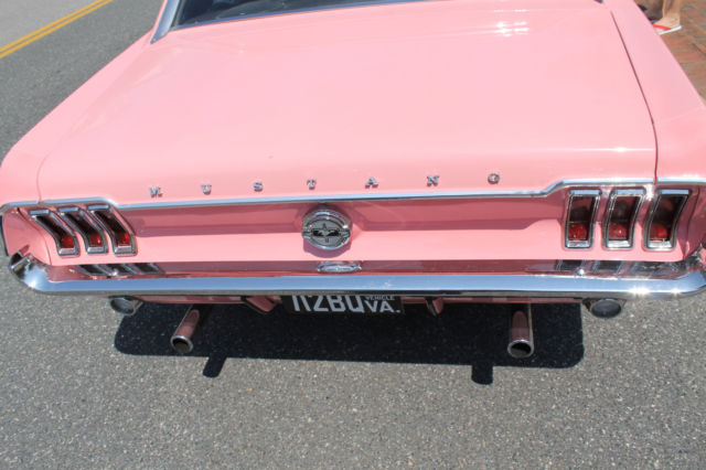 1968 Hot Pink Ford Mustang Coupe