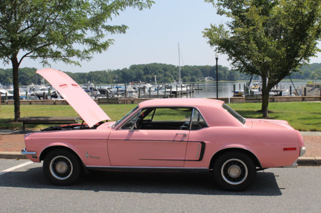 1968 Hot Pink Ford Mustang Coupe