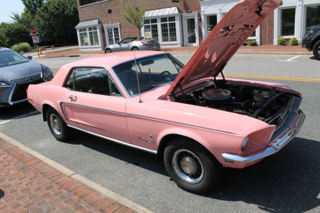 1968 Hot Pink Ford Mustang Coupe