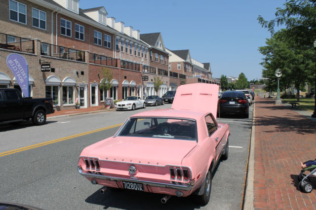 1968 Hot Pink Ford Mustang Coupe