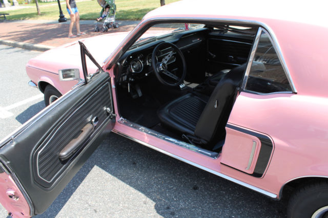 1968 Hot Pink Ford Mustang Coupe