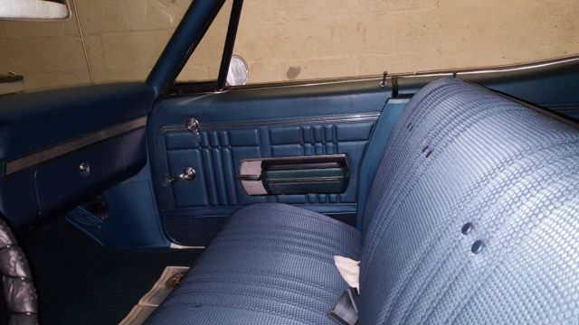 1968 VIPER BLUE Chevrolet Impala Sedan