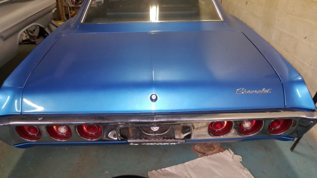 1968 VIPER BLUE Chevrolet Impala Sedan