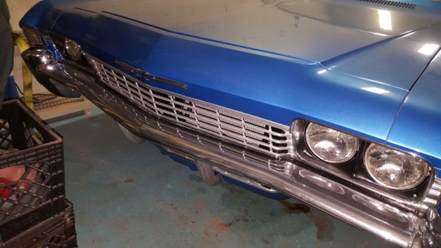 1968 VIPER BLUE Chevrolet Impala Sedan