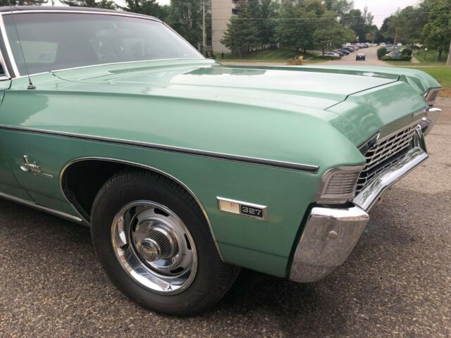 1968 Black Chevrolet Impala Coupe