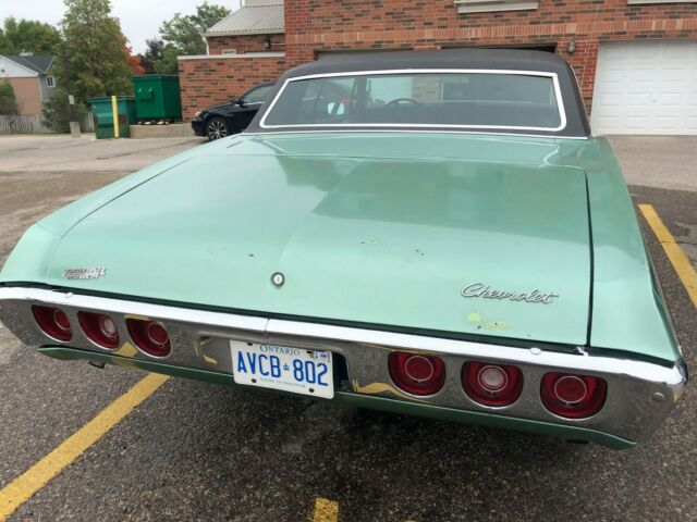 1968 Black Chevrolet Impala Coupe