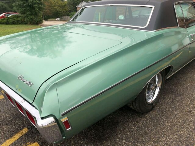 1968 Black Chevrolet Impala Coupe