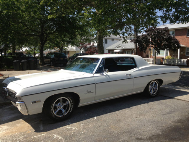 1968 Ermine White Chevrolet Impala Coupe