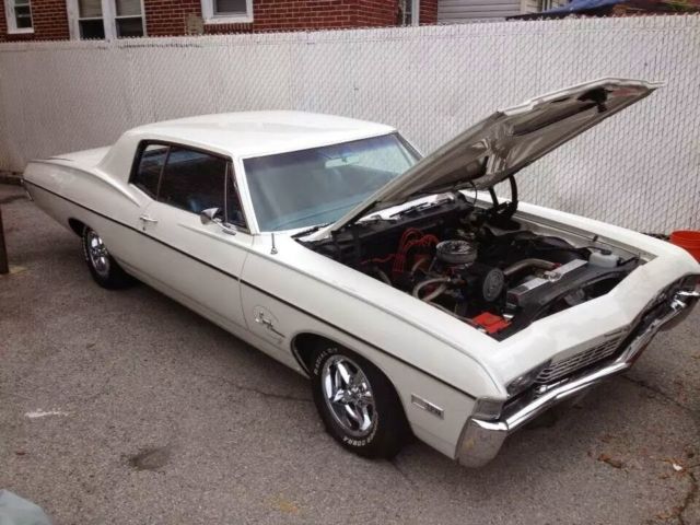 1968 Ermine White Chevrolet Impala Coupe