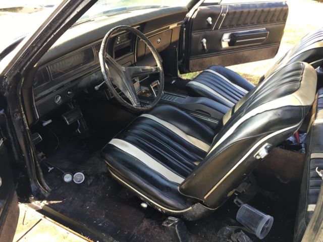 1968 Black Chevrolet Impala Fastback