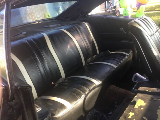 1968 Black Chevrolet Impala Fastback