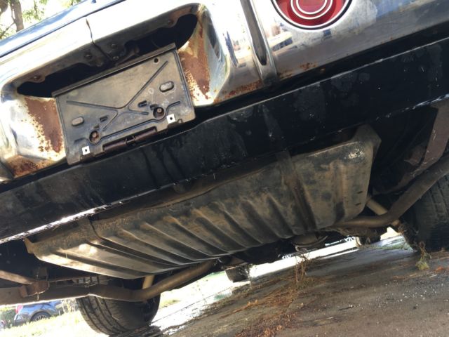 1968 Black Chevrolet Impala Fastback