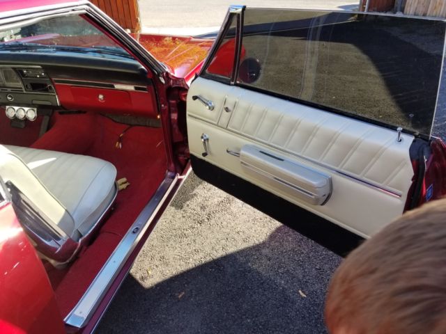 1968 Red Chevrolet Impala Coupe