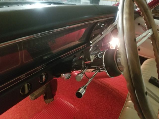 1968 Red Chevrolet Impala Coupe