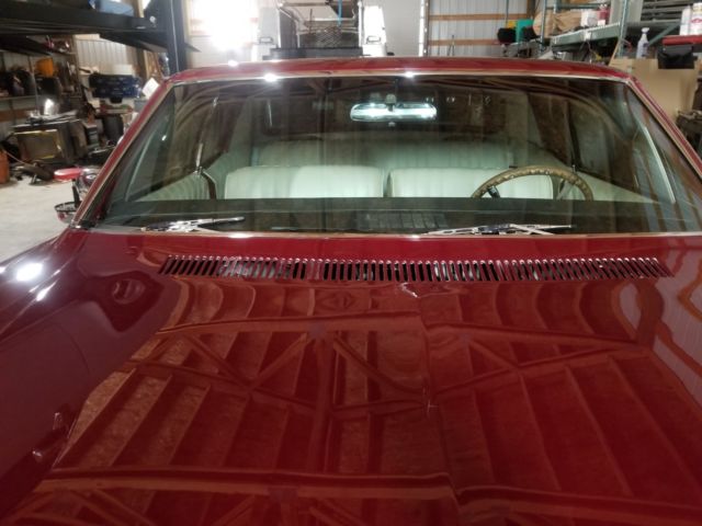 1968 Red Chevrolet Impala Coupe