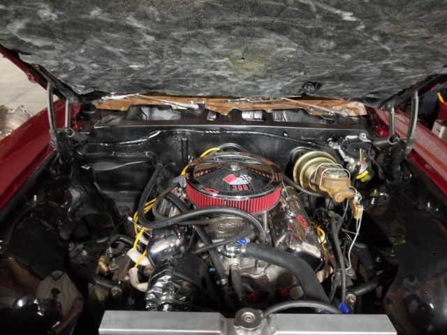 1968 Red Chevrolet Impala Coupe