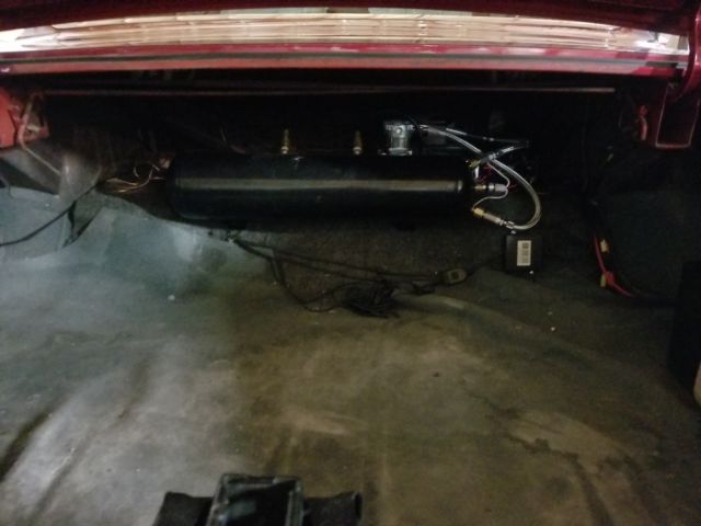 1968 Red Chevrolet Impala Coupe