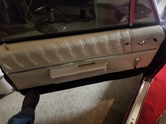 1968 Red Chevrolet Impala Coupe