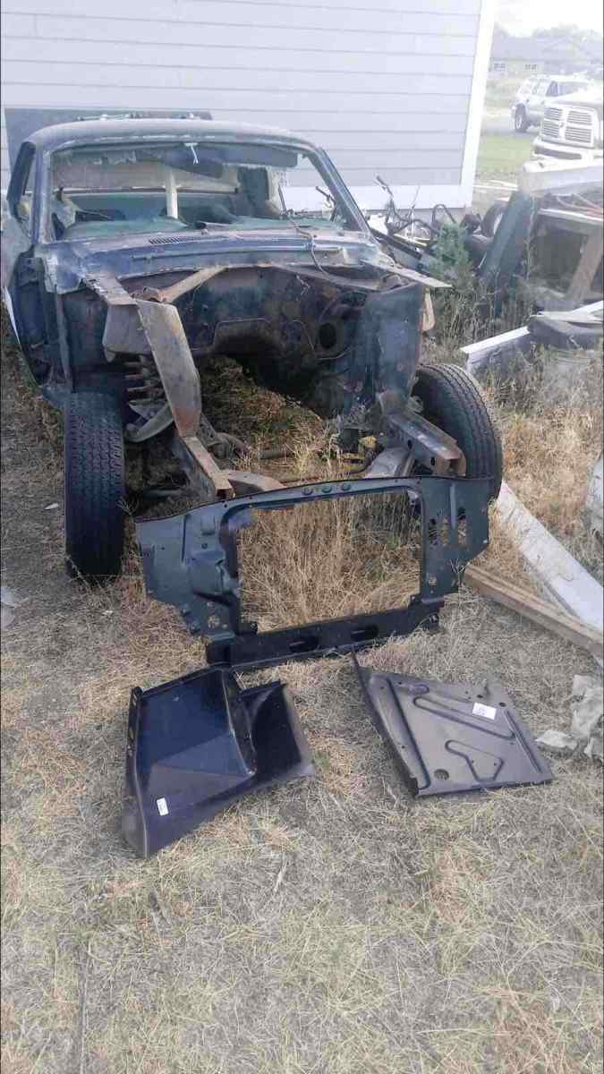 1968 Blue Ford Mustang Coupe