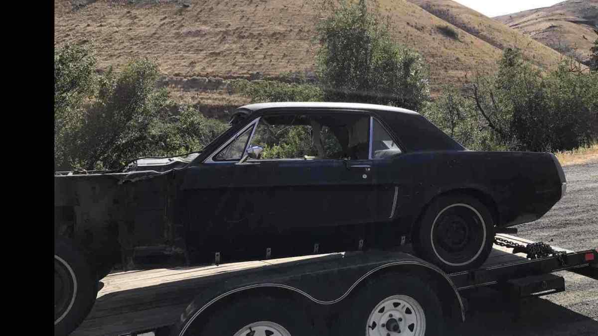 1968 Blue Ford Mustang Coupe