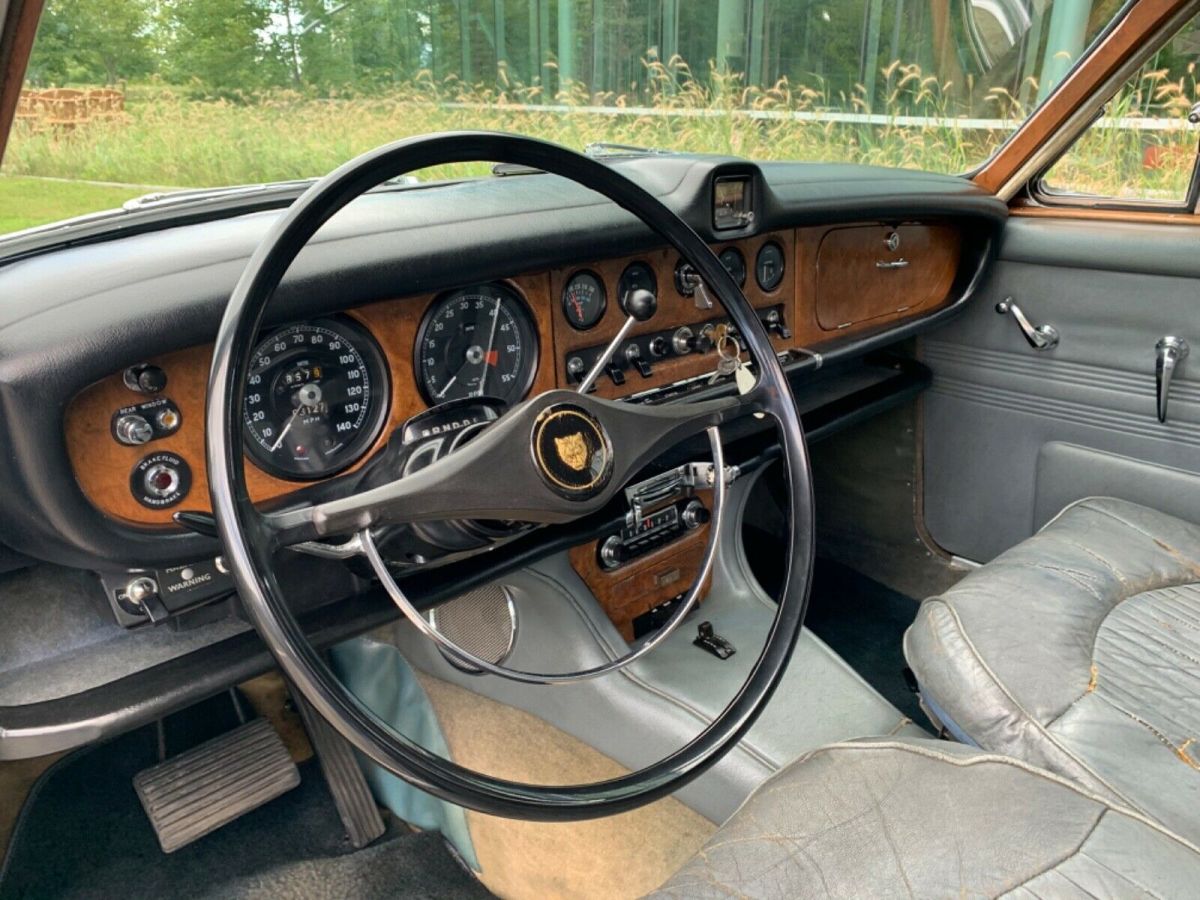 1968 Blue Jaguar 420 Sedan