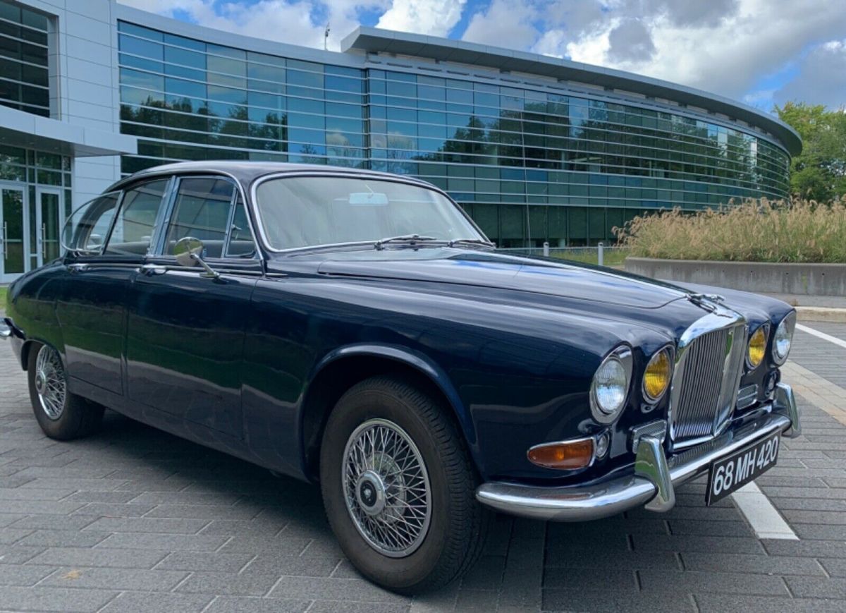 1968 Blue Jaguar 420 Sedan