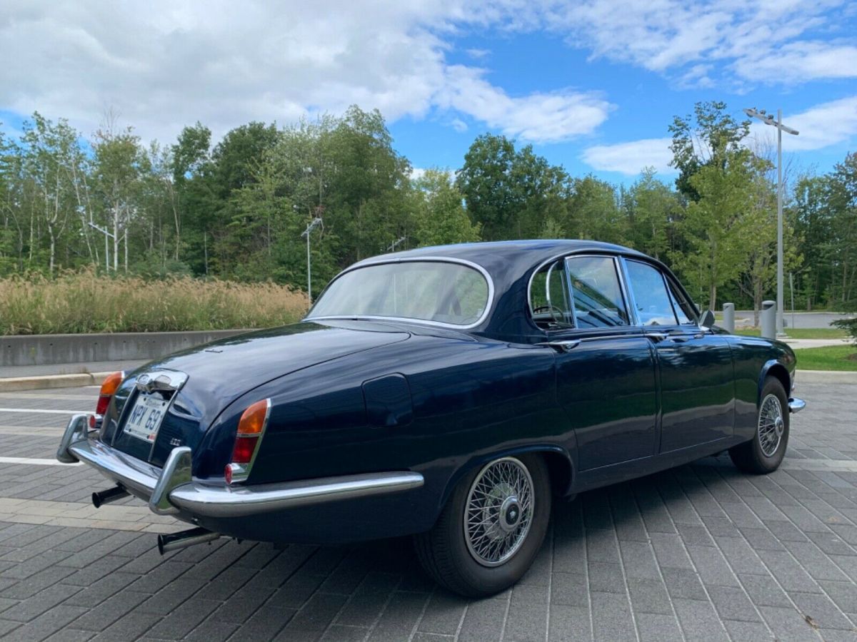 1968 Blue Jaguar 420 Sedan