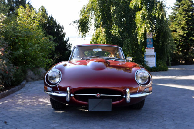 1968 Flamenco Red Mica Jaguar E-Type