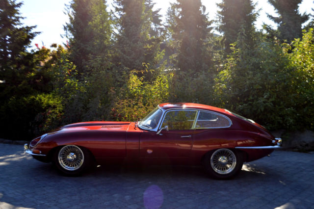1968 Flamenco Red Mica Jaguar E-Type