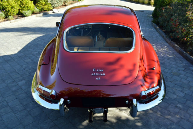 1968 Flamenco Red Mica Jaguar E-Type