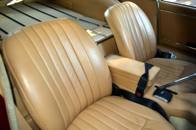 1968 Flamenco Red Mica Jaguar E-Type