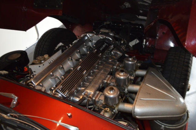 1968 Flamenco Red Mica Jaguar E-Type