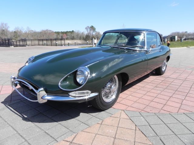 1968 Green Jaguar E-Type Coupe