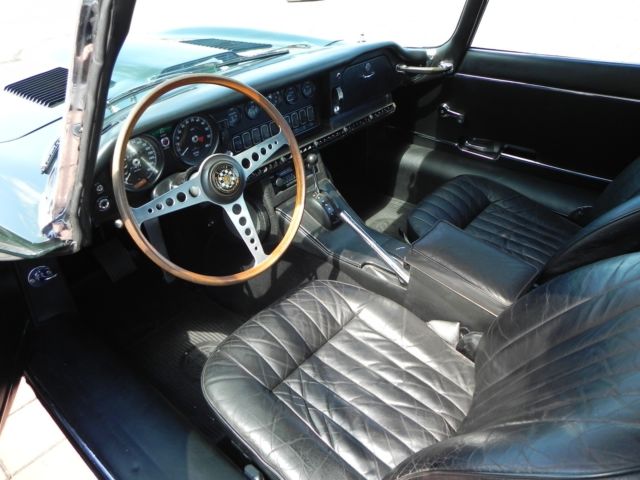 1968 Green Jaguar E-Type Coupe