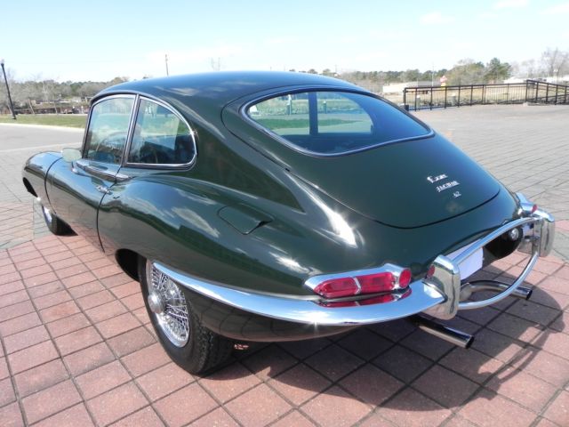 1968 Green Jaguar E-Type Coupe