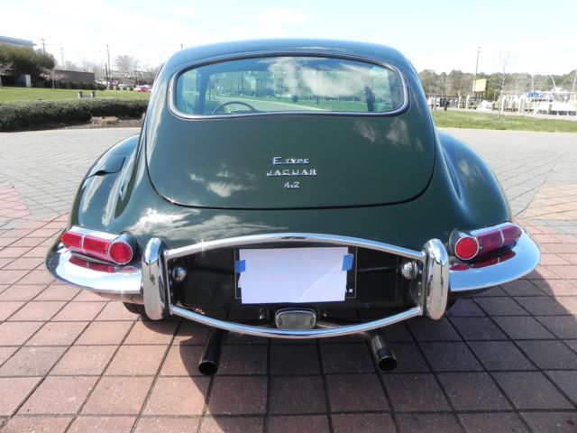 1968 Green Jaguar E-Type Coupe