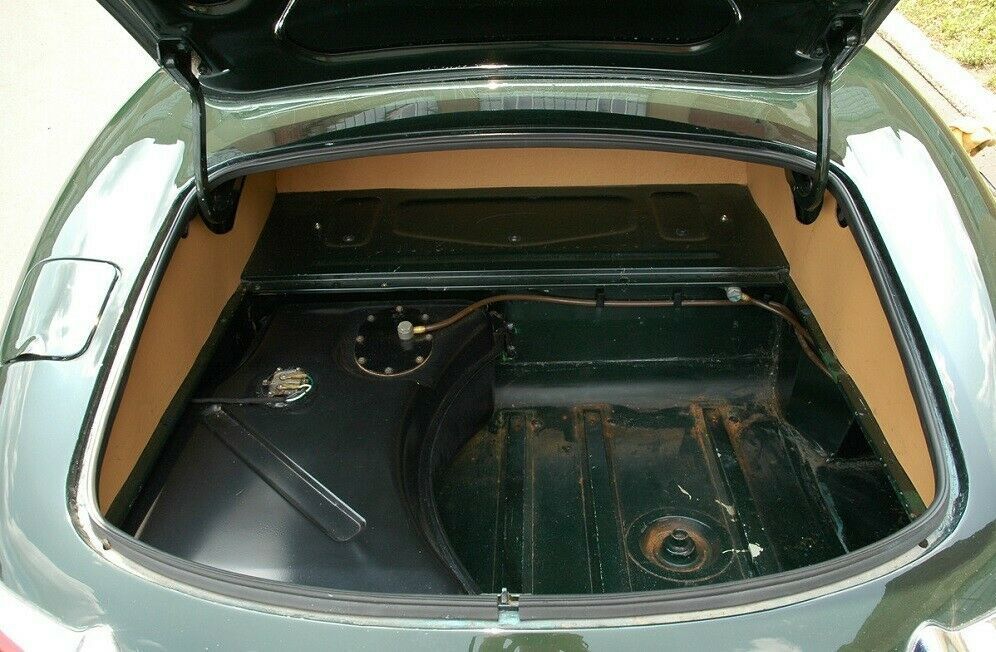 1968 Green Jaguar E-Type Convertible