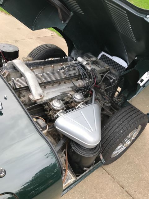 1968 British Racing Green Jaguar E-Type Convertible