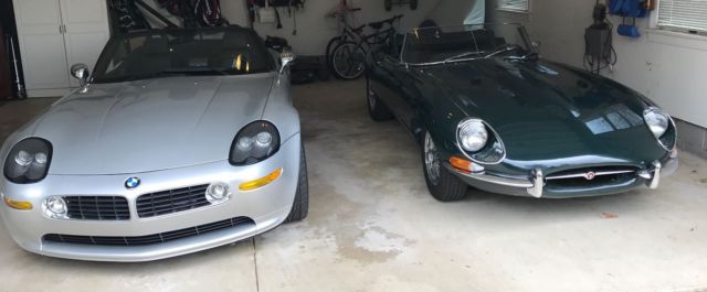 1968 British Racing Green Jaguar E-Type Convertible