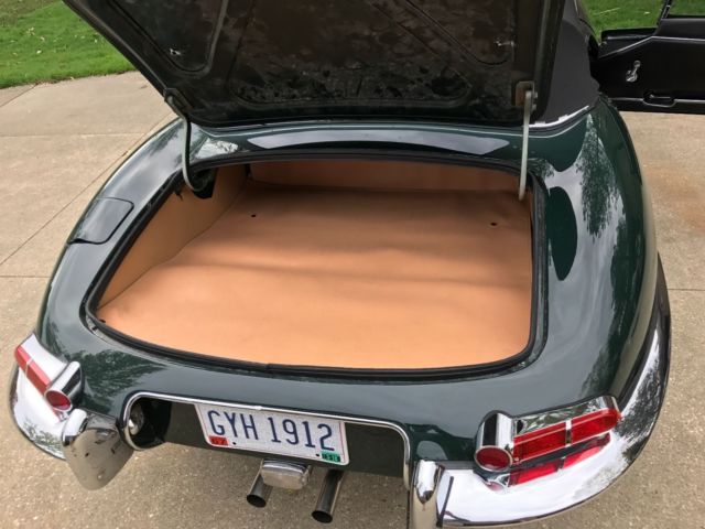 1968 British Racing Green Jaguar E-Type Convertible