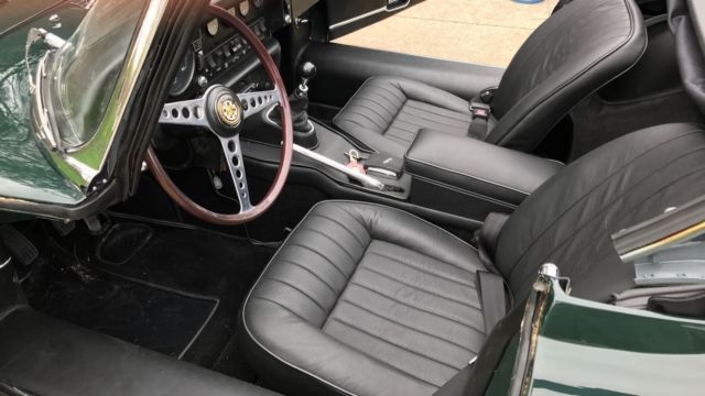 1968 British Racing Green Jaguar E-Type Convertible
