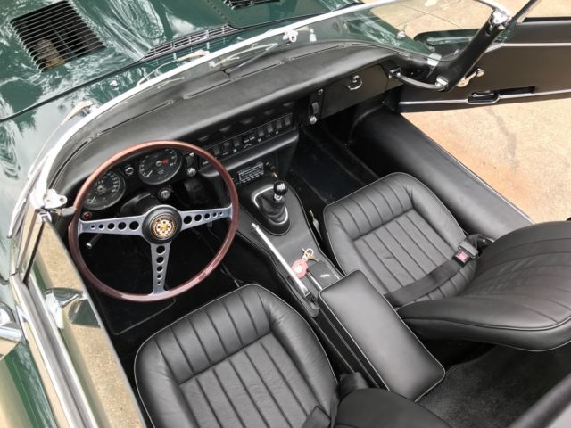 1968 British Racing Green Jaguar E-Type Convertible