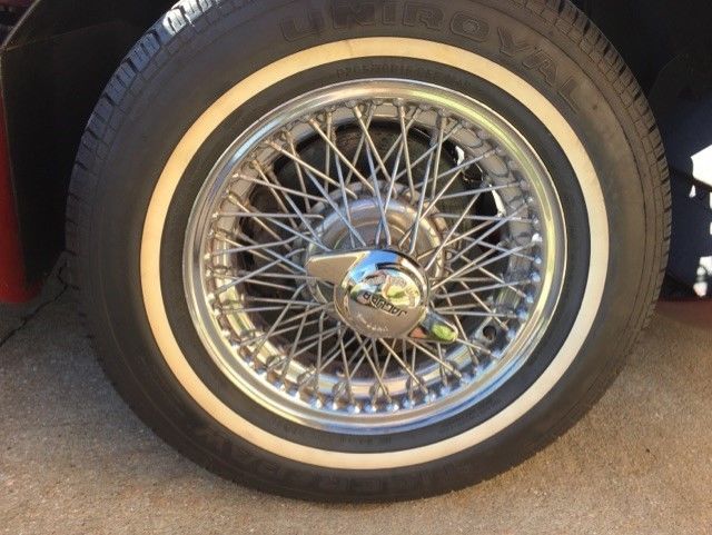 1968 Magenta Jaguar E-Type Coupe