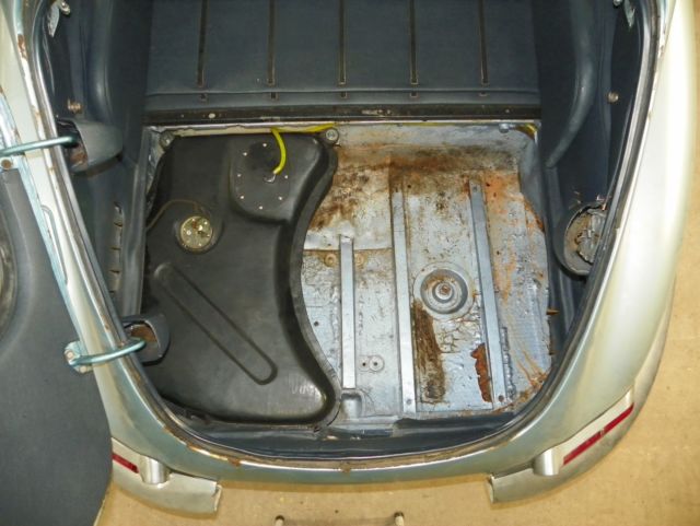 1968 Blue Jaguar E-Type Coupe