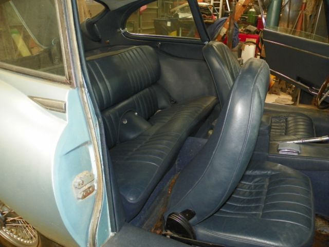 1968 Blue Jaguar E-Type Coupe