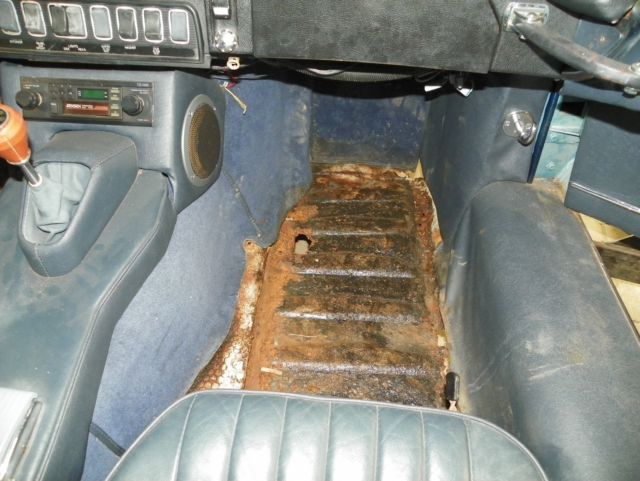 1968 Blue Jaguar E-Type Coupe