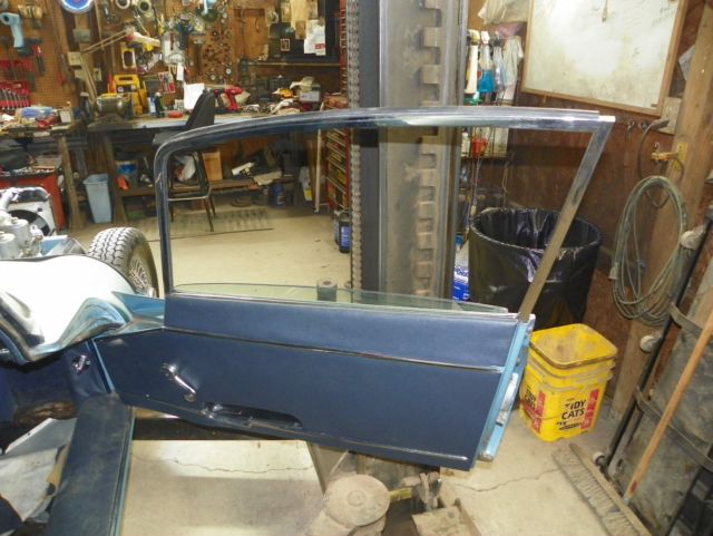 1968 Blue Jaguar E-Type Coupe