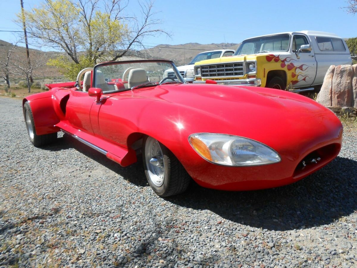 1968 Red Jaguar XK ROADSTER