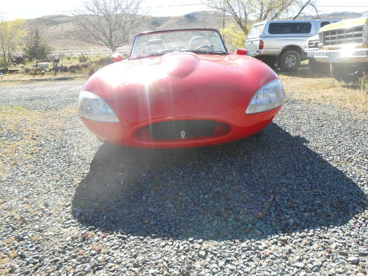 1968 Red Jaguar XK ROADSTER
